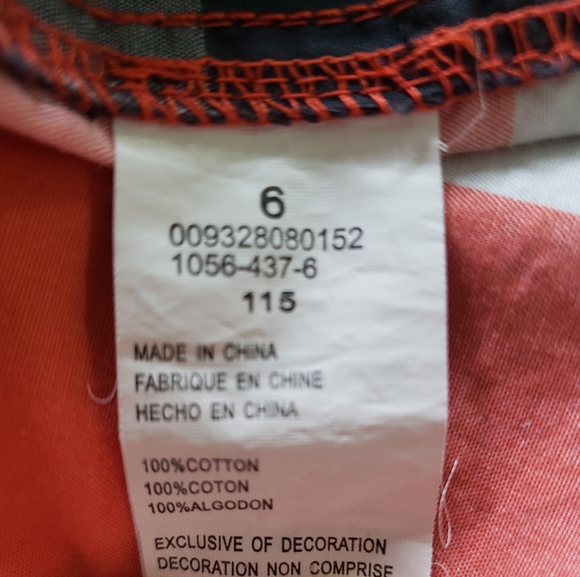 Hurley boys button plaid shirt - Picture 6 of 6